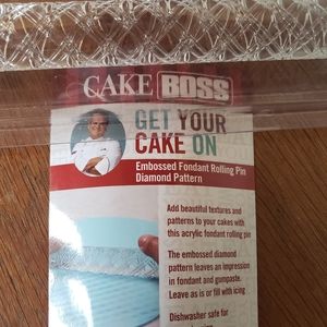 Embossed Fondant Rolling Pin